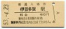 伊東線・伊豆多賀駅(60円券・昭和53年)