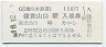 近畿日本鉄道・信貴山口駅(150円券・平成16年)
