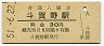 土讃本線・斗賀野駅(30円券・昭和51年)