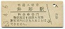 陸羽西線・升形駅(60円券・昭和53年)