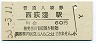 中央本線・西荻窪駅(60円券・昭和53年)