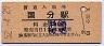 日豊本線・国分駅(30円券・昭和52年)