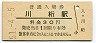 磐越西線・川桁駅(30円券・昭和51年)