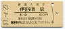 伊東線・伊豆多賀駅(60円券・昭和53年)