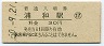 東北本線・浦和駅(30円券・昭和50年)