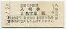 近畿日本鉄道・近鉄名古屋駅(60円券・昭和53年)