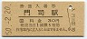 鹿児島本線・門司駅(30円券・昭和50年)