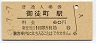 東北本線・御徒町駅(60円券・昭和53年)