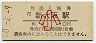 東海道本線・新大阪駅(10円券・昭和50年・小児)