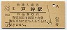 改称駅★飯山線・戸狩駅(30円券・昭和51年)