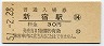 山手線・新宿駅(30円券・昭和51年)3015