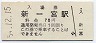 改称駅★名古屋鉄道・新一宮駅(70円券・昭和54年)