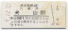 名古屋鉄道・犬山駅(160円券・平成9年)