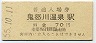 東武鉄道・鬼怒川温泉駅(70円券・昭和55年)