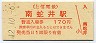 上信電鉄・南蛇井駅(170円券・平成12年)