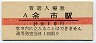 函館本線・余市駅(10円券)