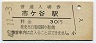 中央本線・市ヶ谷駅(30円券・昭和49年)