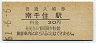 常磐線・南千住駅(30円券・昭和51年)