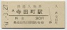 大阪環状線・寺田町駅(30円券・昭和51年)