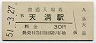 大阪環状線・天満駅(30円券・昭和51年)