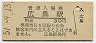 山陽本線・広島駅(30円券・昭和51年)