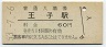 東北本線・王子駅(60円券・昭和53年)5849