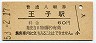 東北本線・王子駅(60円券・昭和53年)3960