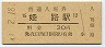 山陽本線・姫路駅(30円券)9056