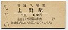 山手線・上野駅(30円券・昭和51年)