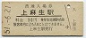 高山本線・上麻生駅(30円券・昭和51年)