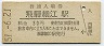 高山本線・飛騨細江駅(30円券・昭和51年)