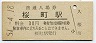 飯田線・桜町駅(30円券・昭和51年)