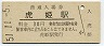 北陸本線・虎姫駅(30円券・昭和51年)