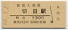 最終額面★紀勢本線・切目駅(130円券・昭和60年)