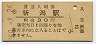信越本線・新潟駅(30円券・昭和50年)