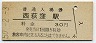 中央本線・西荻窪駅(30円券・昭和50年)