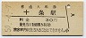 赤羽線・十条駅(30円券・昭和50年)