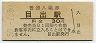 小野田線・目出駅(30円券・昭和50年)