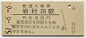 小海線・岩村田駅(30円券・昭和51年)
