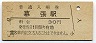 総武本線・幕張駅(30円券・昭和51年)