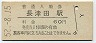 横浜線・長津田駅(60円券・昭和52年)