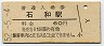 改称駅★中央本線・石和駅(60円券・昭和52年)