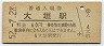 東海道本線・大垣駅(60円券・昭和52年)