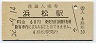東海道本線・浜松駅(60円券・昭和52年)