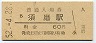 山陽本線・須磨駅(60円券・昭和52年)