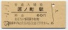 常磐線・原ノ町駅(60円券・昭和53年)