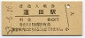 東北本線・蓮田駅(60円券・昭和53年)