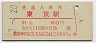 ラッチ内赤刷�★山手線・東京駅(60円券・昭和53年)
