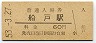 和歌山線・船戸駅(60円券・昭和53年)