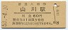 指宿枕崎線・山川駅(60円券・昭和53年)